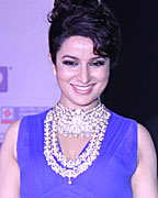 Tisca Chopra at Smile Foundation Fashion Show