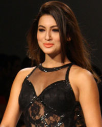 Gauhar Khan at Wills India Fashion Week 2014