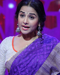 Vidya Balan at Vidya Shoots for No More Kamzor Episode