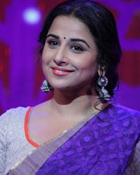 Vidya Shoots for No More Kamzor Episode