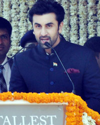 Ranbir Kapoor at Installation of the Tallest Tiranga