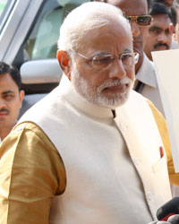 Narendra Modi at NDA Parliamentary Board Meeting