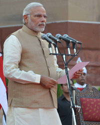 Narendra Modi at Narendra Modi Swearing in Ceremony