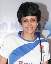 Mandira Bedi at BCL Inaugural Match