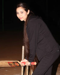 Sasha Agha at Bollywood Celebrity Cricket Match