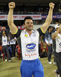 Sohail Khan at CCL 4 Bengal Tigers Vs Mumbai Heroes