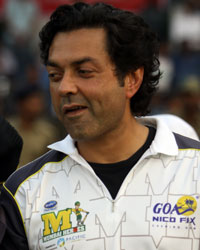 Bobby Deol at CCL 4 Bengal Tigers Vs Mumbai Heroes