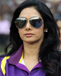 Sridevi at CCL 4 Bengal Tigers Vs Mumbai Heroes