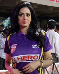 Sri Devi at CCL4 Karnataka Bulldozers Vs Bengal Tigers