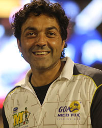 Bobby Deol at CCL4 Karnataka Bulldozers Vs Mumbai Heroes SF