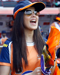 Genelia D Souza at CCL4 Karnataka Bulldozers Vs Veer Marathi