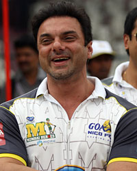 Sohail Khan at CCL4 Veer Marathi Vs Mumbai Heroes