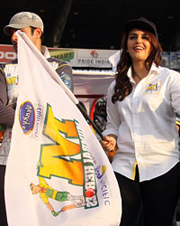 Huma Qureshi at CCL4 Veer Marathi Vs Mumbai Heroes