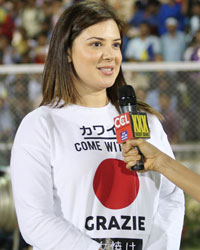 Urvashi Sharma at CCL5 Karnataka Bulldozers vs Bhojpuri Dabanggs