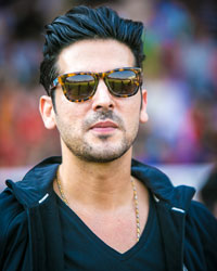 Zayed Khan at CCL5 Mumbai Heroes vs Veer Marathas