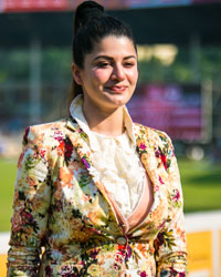 Kainaat Arora at CCL5 Mumbai Heroes vs Veer Marathas