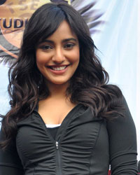 Neha Sharma at Janseva Foundation Mumbai Marathon