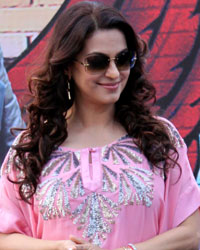 Juhi Chawla at NBT All Woman Bike Rally