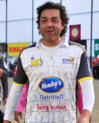 Bobby Deol at Sanawar Celebrities Cricket League