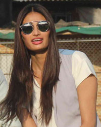 Sunil Shetty and Athiya Shetty Sunil Shetty and Athiya Shetty