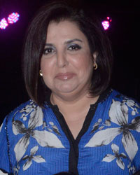 Farah Khan at Farah Khan on The Sets of Indian Idol Junior