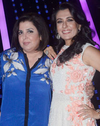 Farah Khan at Farah Khan on The Sets of Indian Idol Junior