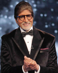 Amitabh Bachchan at On The Sets of Aaj Ki Raat Hai Zindagi