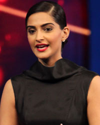 Sonam Kapoor at On The Sets of Aaj Ki Raat Hai Zindagi