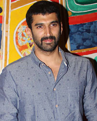 Aditya Roy Kapoor at Parineeti and Aditya Roy Kapoor watch a Play