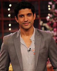 Farhan Akhtar at Promotion of Film Shaadi Ke Side Effects