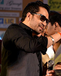 Mika Singh and Yogesh Lakhani