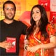 Vidya Balan with Chetan Bhagat