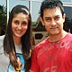 Kareena Kapoor and Aamir Khan at 3 Idiots press meet with new song introduction