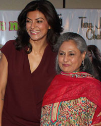 Amitabh Bachchan, Sushmita Sen and Jaya Bachchan