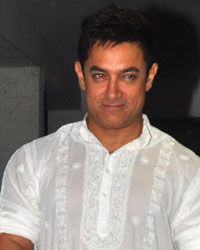 Aamir Khan at Aamir Khan Diwali Bash