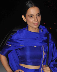 Kangana Ranaut at Aamir Khan Diwali Bash