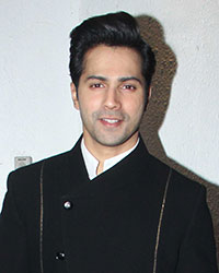 Varun Dhawan at Aamir Khan Diwali Party 2017