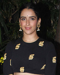 Sanya Malhotra at Aamir Khan Diwali Party 2017