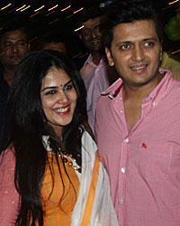 Genelia D'Souza and Ritesh Deshmukh
