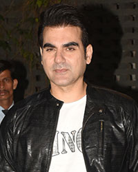 Arbaaz Khan at Aayush Sharma Birthday Bash