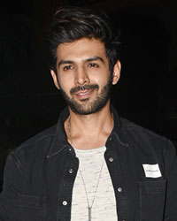 Kartik Aaryan at Aayush Sharma Birthday Bash