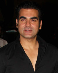 Arbaaz Khan at Aayush Sharma Birthday Party