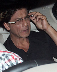 Shah Rukh Khan at Abhishek Bachchan Birthday Bash