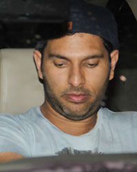 Yuvraj Singh at Abhishek Kapoor Birthday Party