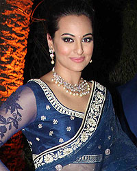 Sonakshi Sinha at Ahana and Vaibhav Wedding Reception