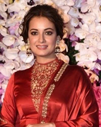 Dia Mirza at Akash Ambani And Shloka Wedding