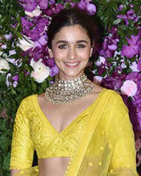 Alia Bhatt at Akash Ambani And Shloka Wedding