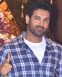 John Abraham at Akash and Shloka Engagement Party