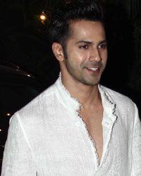 Varun Dhawan at Amitabh Bachchan Diwali Bash 2014