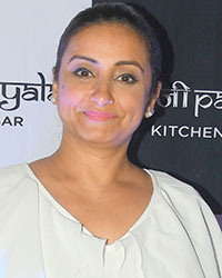 Divya Dutta at Angrezi Patiyalaa Kitchen and Bar Launch